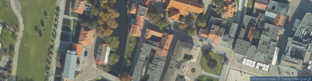 Zdjęcie satelitarne Jezuicka 2 - medalion Leon Wyczółkowski