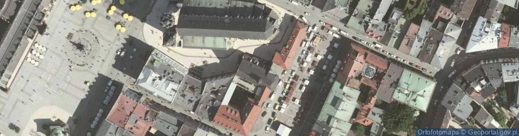 Zdjęcie satelitarne K.Św. Barbary w Krk