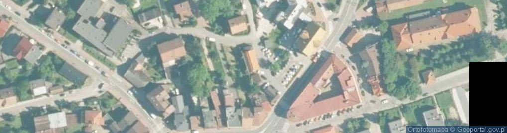 Zdjęcie satelitarne Kalwaria Zebrzydowska 065