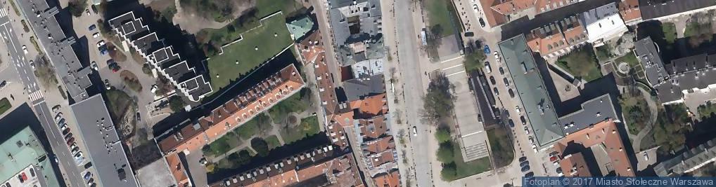 Zdjęcie satelitarne Kamienica Cechu Krawców