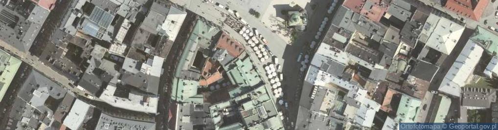Zdjęcie satelitarne Kamienica Hetmańska i Amadejowska Krakow