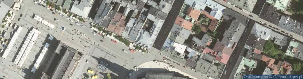 Zdjęcie satelitarne Kamienica Margrabska, Kraków