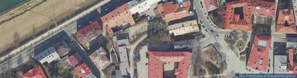 Zdjęcie satelitarne Kamienice na Grunwaldzkiej - Przemysl