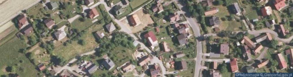 Zdjęcie satelitarne Kaplica na Przegibie w Cięcinie