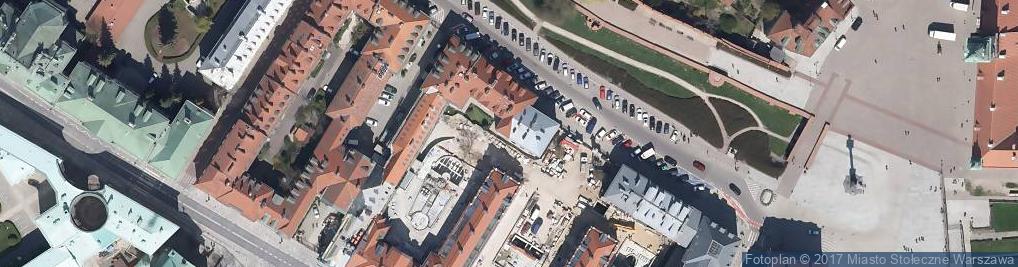 Zdjęcie satelitarne Kaplica podwale