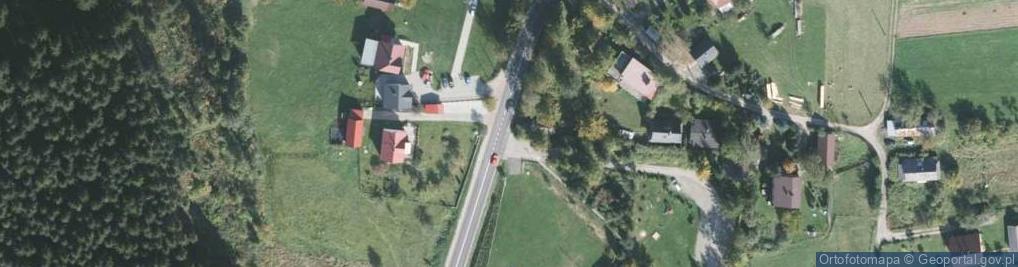 Zdjęcie satelitarne Kaplica wotywna Konarzewskich Istebna-Andziolowka 02