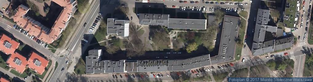 Zdjęcie satelitarne Kapliczka na opaczewskiej warszawa