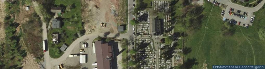 Zdjęcie satelitarne Kapliczka przy kosciele pw. Imienia NMP w Cieszynie-Bobrku