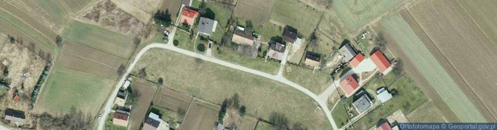 Zdjęcie satelitarne Kapliczka w Biskupicach Radłowskich