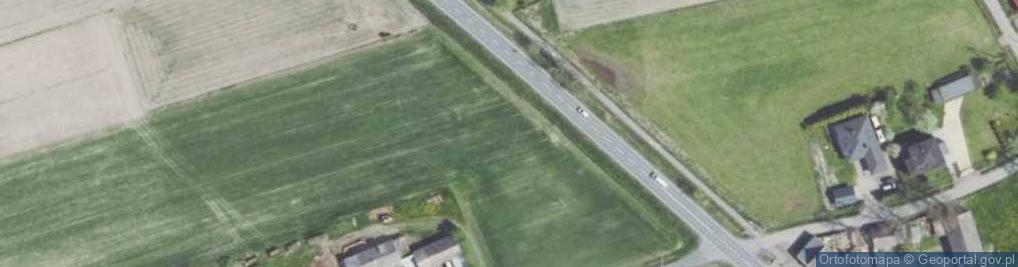Zdjęcie satelitarne Kapliczka w Lisowicach