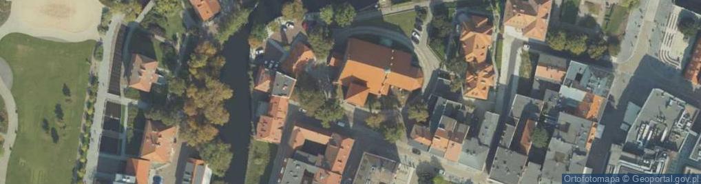 Zdjęcie satelitarne Katedra bydgoska - polichromia w kaplicy św Krzyża