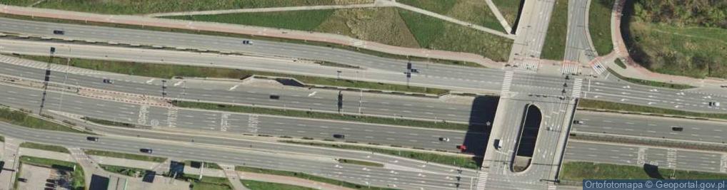 Zdjęcie satelitarne Katowice - DTŚ - Tunel 02