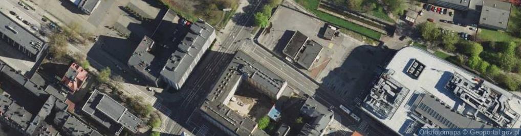 Zdjęcie satelitarne Katowice - Dworzec autobusowy PKS 01