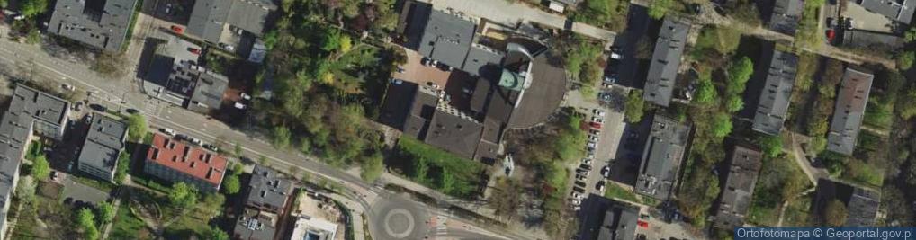Zdjęcie satelitarne Katowice - Koszutka - Kościół 01