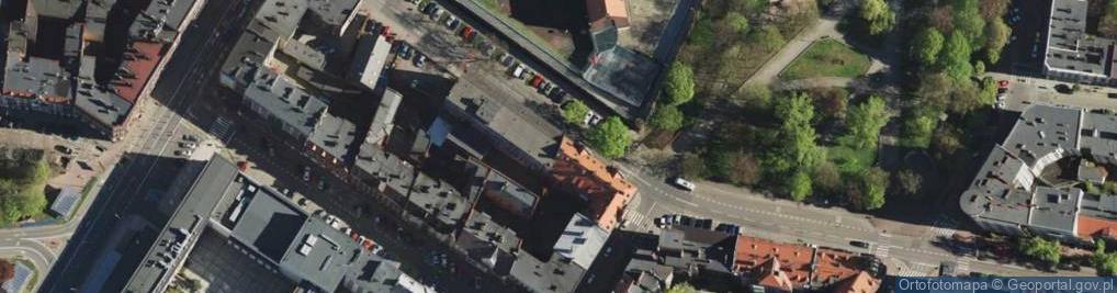 Zdjęcie satelitarne Katowice - Pamięci żołnierzy śląskiego okr. AK