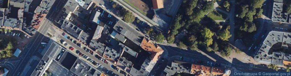 Zdjęcie satelitarne Katowice - Pamięci żołnierzy śląskiego okr. AK