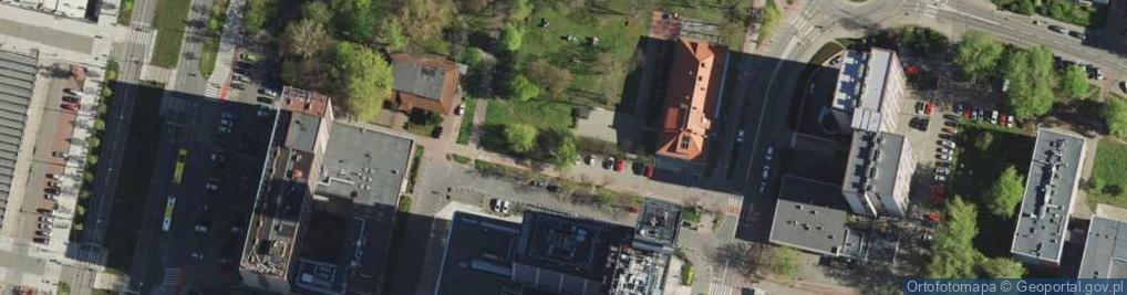 Zdjęcie satelitarne Katowice - Przedszkole nr.6