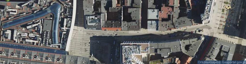 Zdjęcie satelitarne Katowice - Róg ul. Wawelskiej i Młyńskiej 01