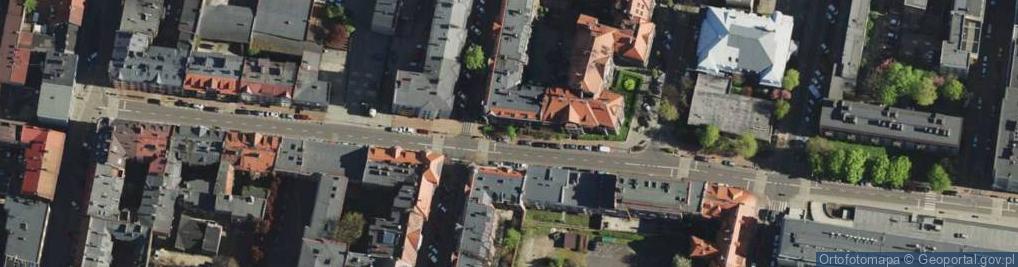 Zdjęcie satelitarne Katowice - Ul. Podgórna 01