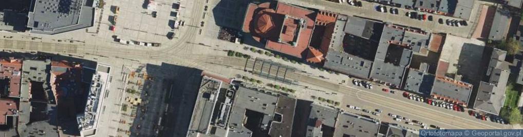 Zdjęcie satelitarne Katowice - Ul. Warszawska 02