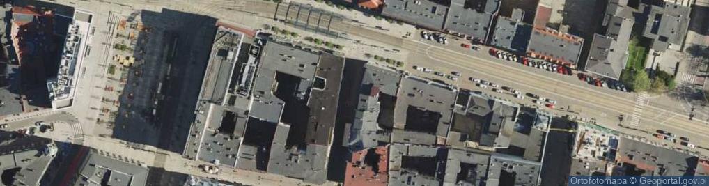 Zdjęcie satelitarne Katowice - Ul. Warszawska 05
