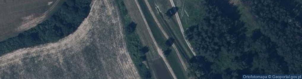 Zdjęcie satelitarne Kąty, lodní výtah, horní část