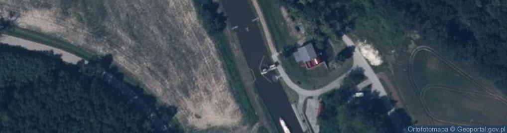 Zdjęcie satelitarne Kąty, lodní výtah, kola