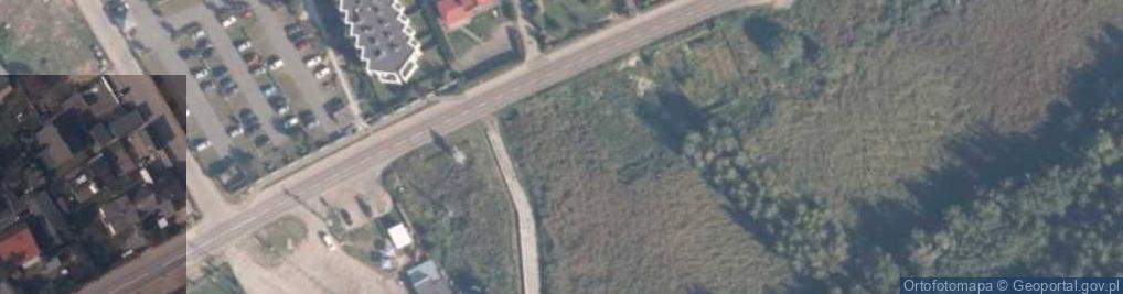 Zdjęcie satelitarne Katy Muzeum Zalewu Wislanego od ulicy