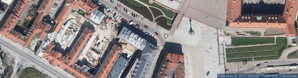 Zdjęcie satelitarne Katyn memorial warsaw