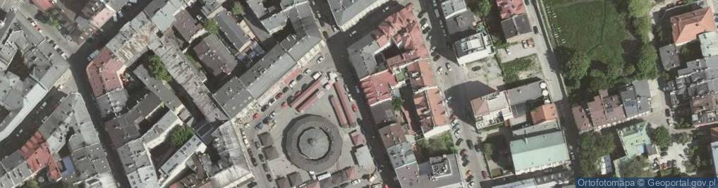 Zdjęcie satelitarne Kazimierz herb