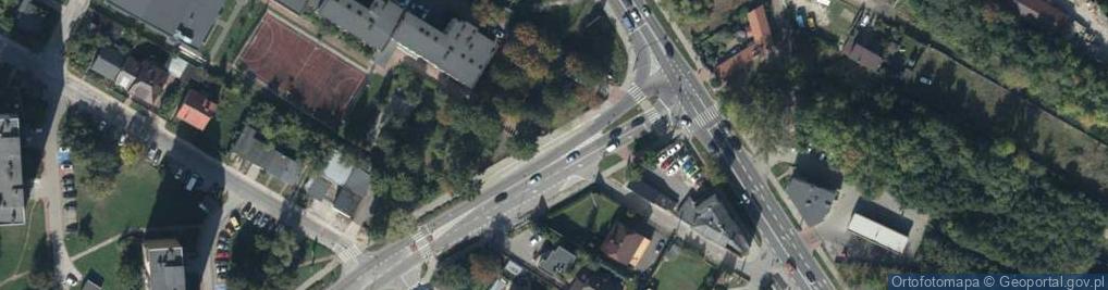 Zdjęcie satelitarne Kielce teatr żeromskiego