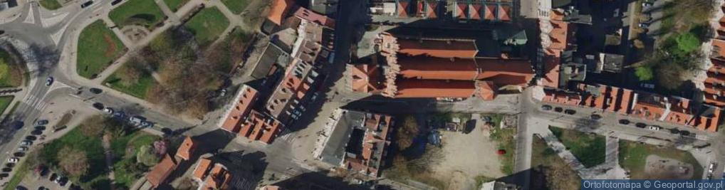 Zdjęcie satelitarne Klasztor dominikanów gdańsk
