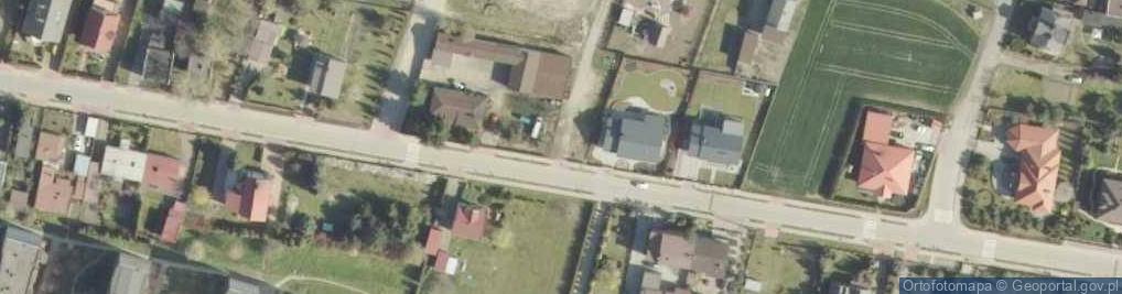 Zdjęcie satelitarne Kłodawa - ratusz