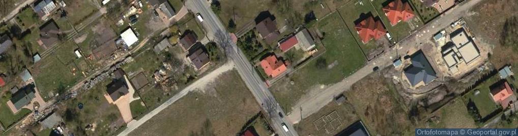 Zdjęcie satelitarne Kochanowskiego Street in Dluga Koscielna a002