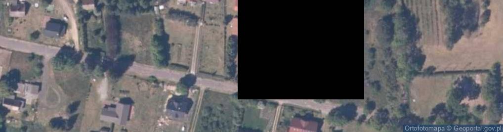 Zdjęcie satelitarne Kodrąbek droga