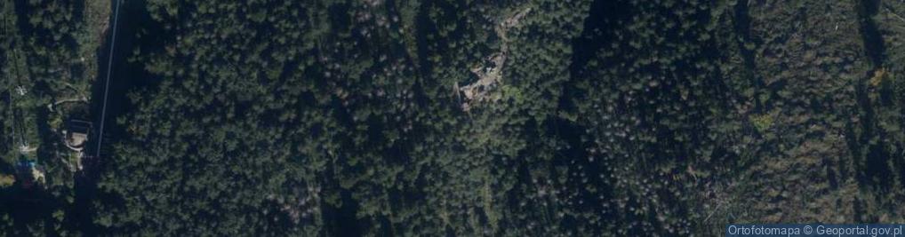 Zdjęcie satelitarne Kogutki