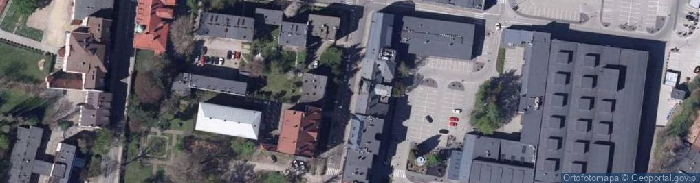 Zdjęcie satelitarne Kolegium Nauczycielskie w Bielsku-Białej