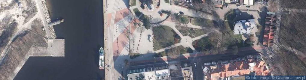 Zdjęcie satelitarne Kolobrzeg latarnia w