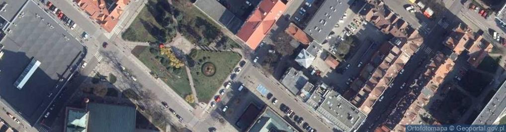 Zdjęcie satelitarne Kołobrzeg - urząd miasta