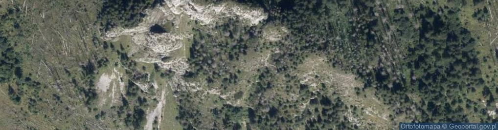 Zdjęcie satelitarne Kończysta Turnia a2
