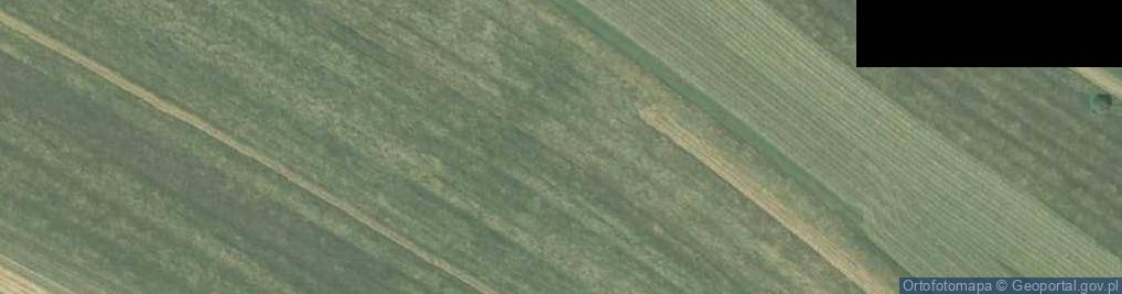 Zdjęcie satelitarne Koniówka-dzwonnica przez pozarem