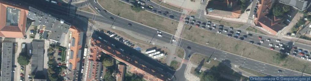 Zdjęcie satelitarne Konstanty Maciejewicz Monument in Szczecin
