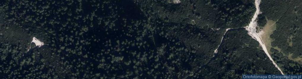 Zdjęcie satelitarne Kopa Magury