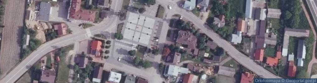 Zdjęcie satelitarne Korycin kościół 16.07.2009 p