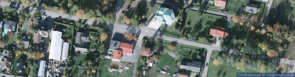 Zdjęcie satelitarne Kosciol chybie-zaborze