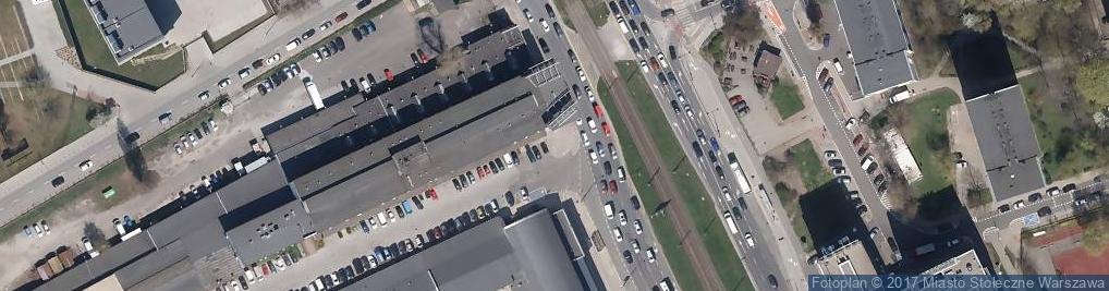Zdjęcie satelitarne Kościół Dobrego Pasterza w Warszawie