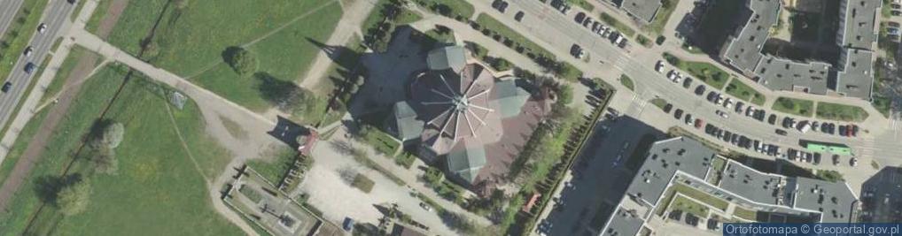 Zdjęcie satelitarne Kosciol Ducha Swietego Bialystok