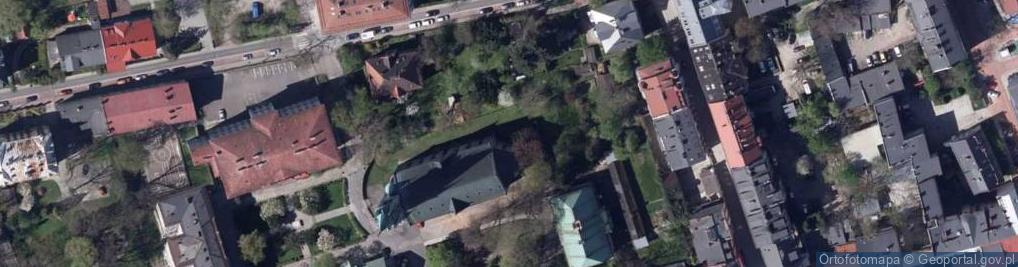 Zdjęcie satelitarne Kosciol ewangelicko-augsburski pw Zbawiciela w Bielsku-Bialej-3