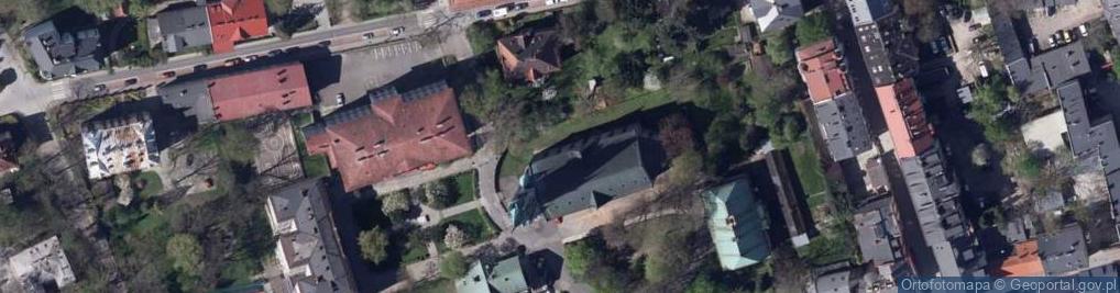 Zdjęcie satelitarne Kosciol ewangelicko-augsburski pw Zbawiciela w Bielsku-Bialej-4