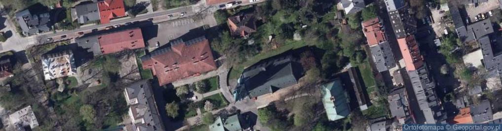 Zdjęcie satelitarne Kosciol ewangelicko-augsburski w Bielsku-Bialej-1